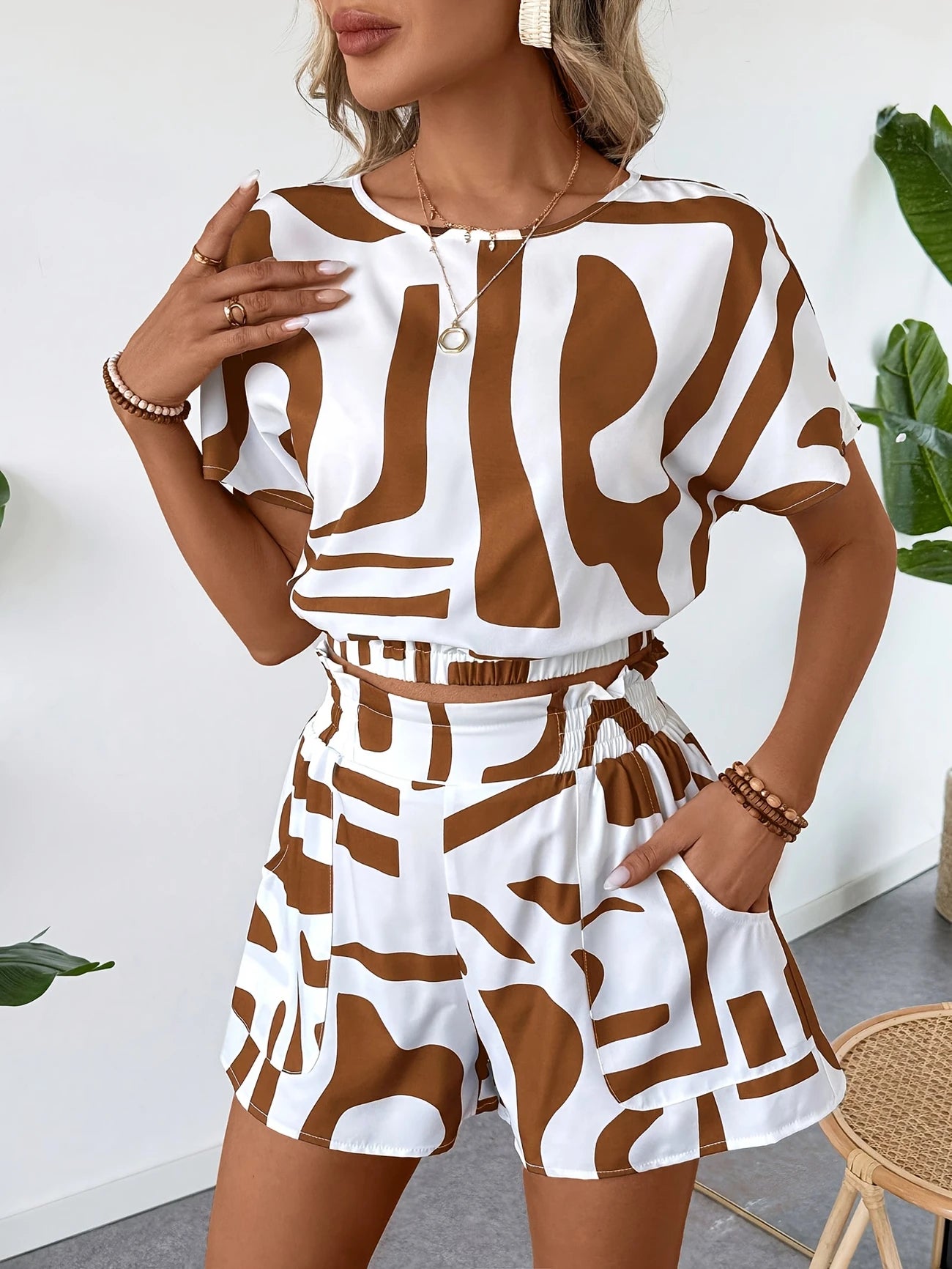 GEORGINA Conjunto Corto