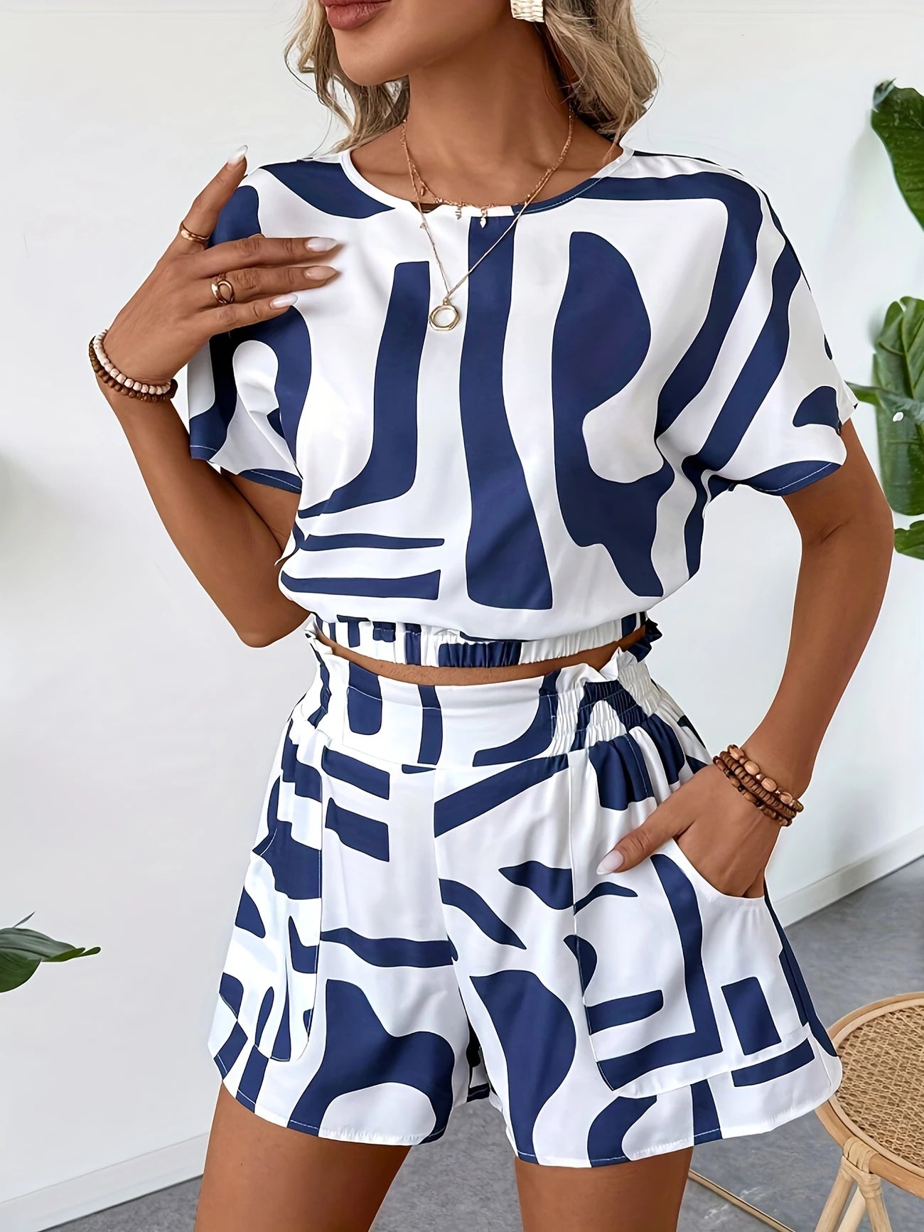 GEORGINA Conjunto Corto