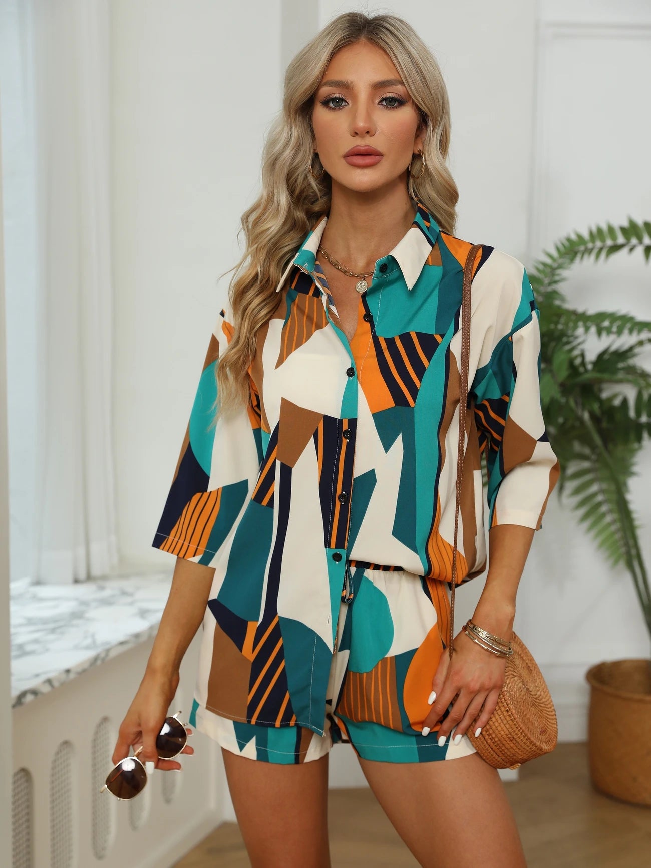 AINHOA Conjunto Corto